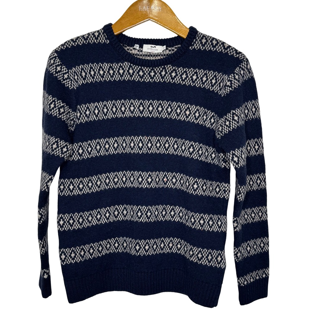 Cyrillus Crewneck Sweater Kids Size‎ 12 Blue